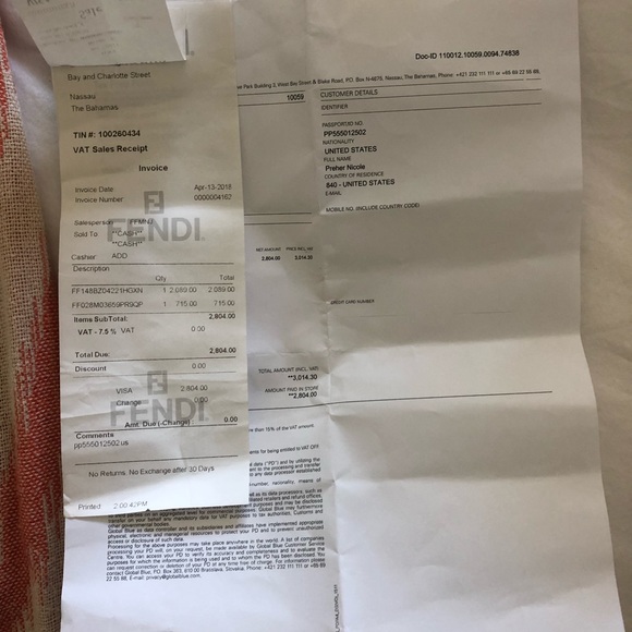 ✅SOLD✅Fendi Back to School Backpack - Picture 6 of 8